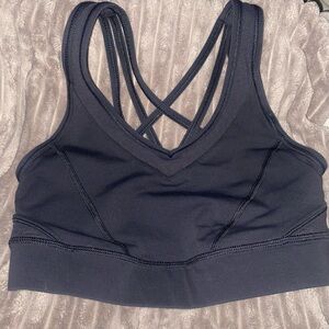 Lululemon Sports Bar, Cross & Shear Back - Size 4